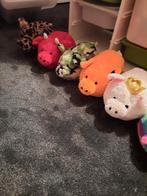 funky piggy family varken speedy panter print velours 34 cm, Ophalen of Verzenden, Nieuw, Overige typen