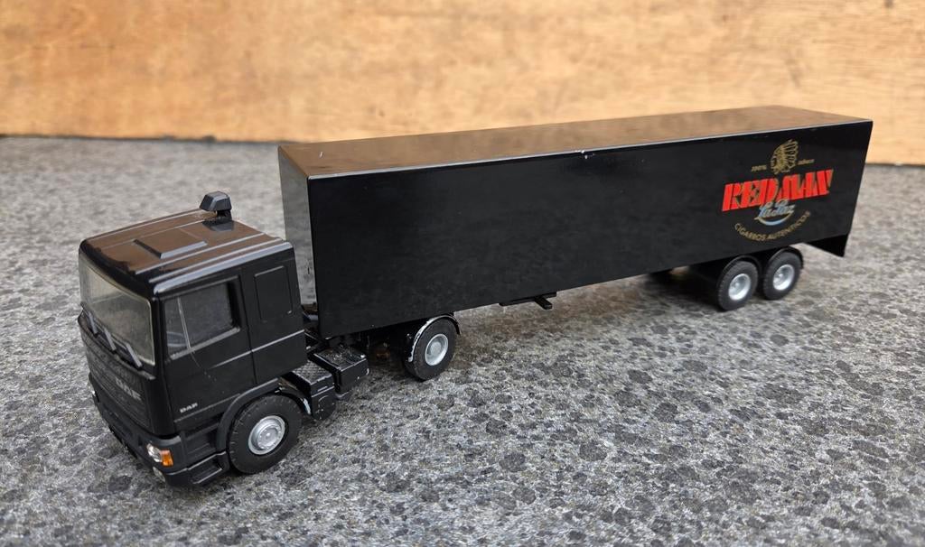 Lion toys daf 95, Ophalen of Verzenden, Zo goed als nieuw, Bus of Vrachtwagen, Lion Toys