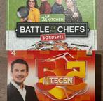 2 Bordspelen 5 tegen 5 en Battle of the Chefs (24 Kitchen), Vijf spelers of meer, Ophalen of Verzenden, Zo goed als nieuw