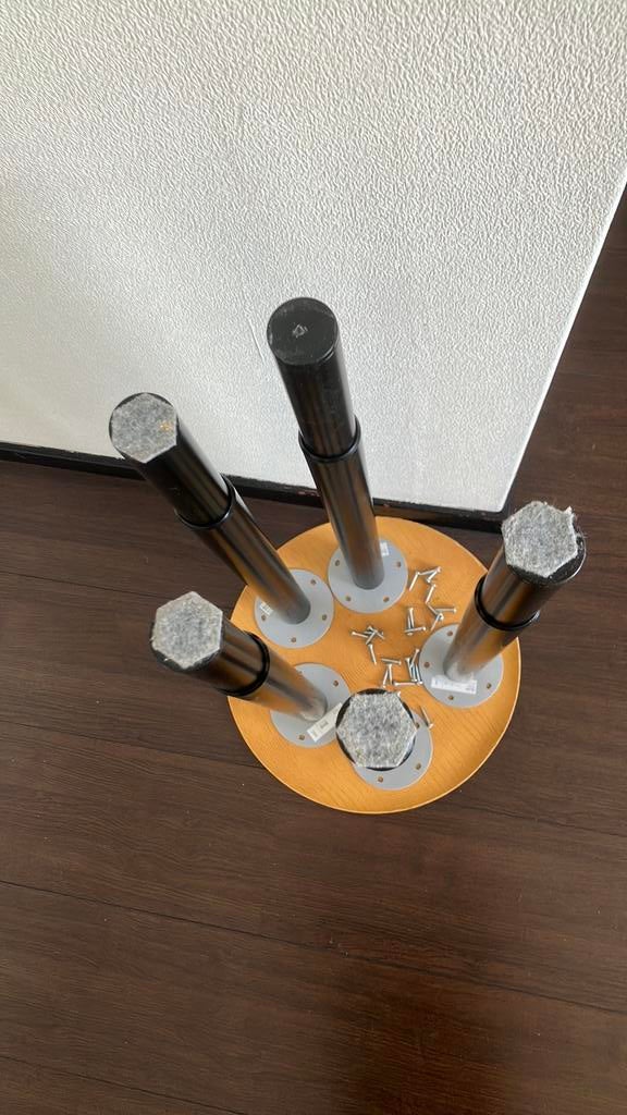 Verstelbare tafelpoten te koop, Ophalen, Tafelpoot, Gebruikt, 50 tot 100 cm