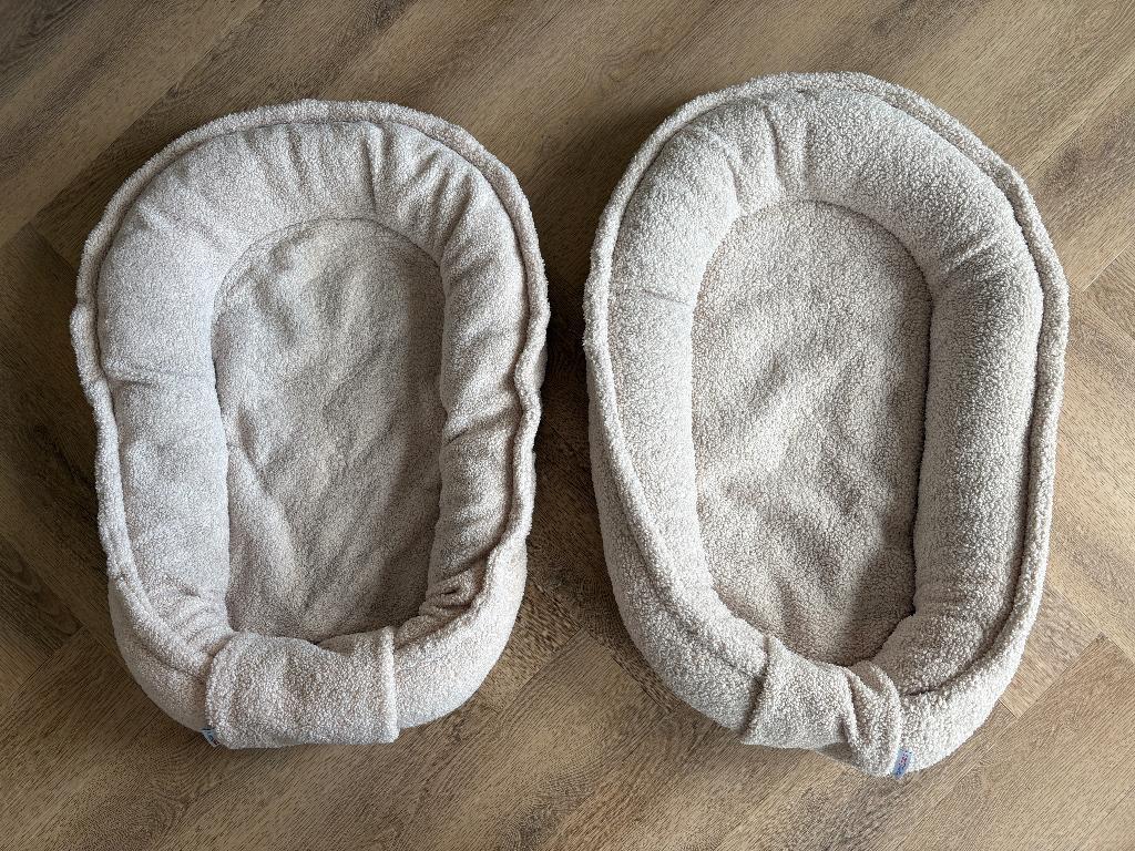 Twee teddy babynestjes (mogen ook apart verkocht worden), Kinderen en Baby's, Babywiegjes en Ledikanten, Ophalen, Gebruikt, Overige typen