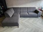 Bruine hoekbank gratis af te halen, Ophalen, Gebruikt, Hoekbank, Stof
