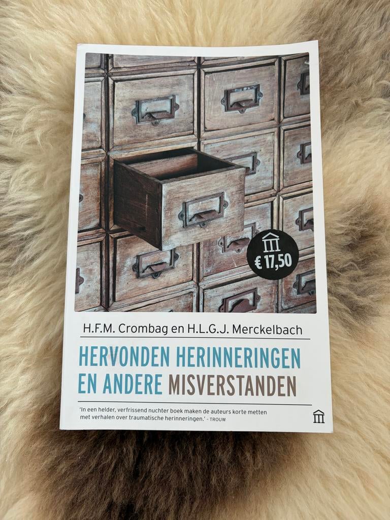 Hervonden Herinneringen - Crombag & Merckelbach, Boeken, Ophalen of Verzenden, Zo goed als nieuw, Cognitieve psychologie