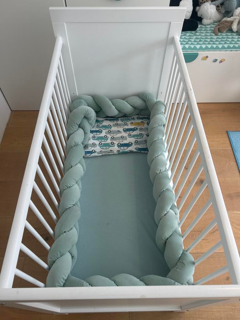 Ledikant Bopita met matrasje en bescherming, Ophalen, Gebruikt, Ledikant