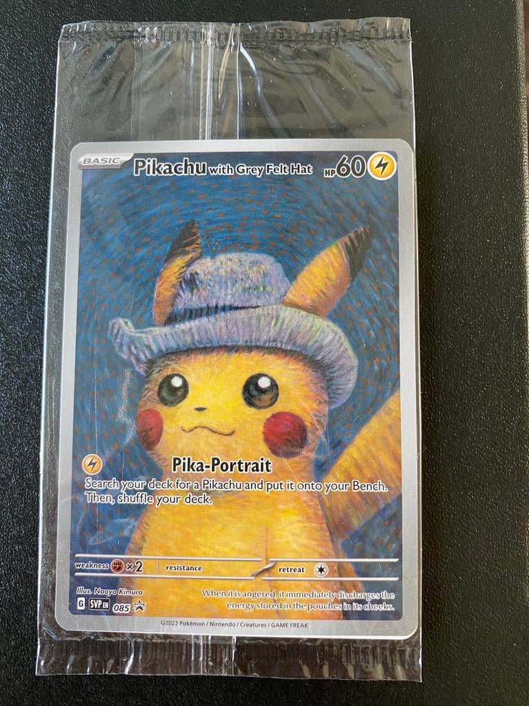 Pikachu van gogh, Ophalen of Verzenden, Zo goed als nieuw