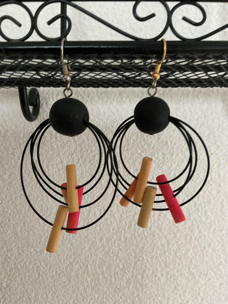 Kleurige statement oorbellen, Overige materialen, Overige kleuren, Ophalen of Verzenden, Hangers