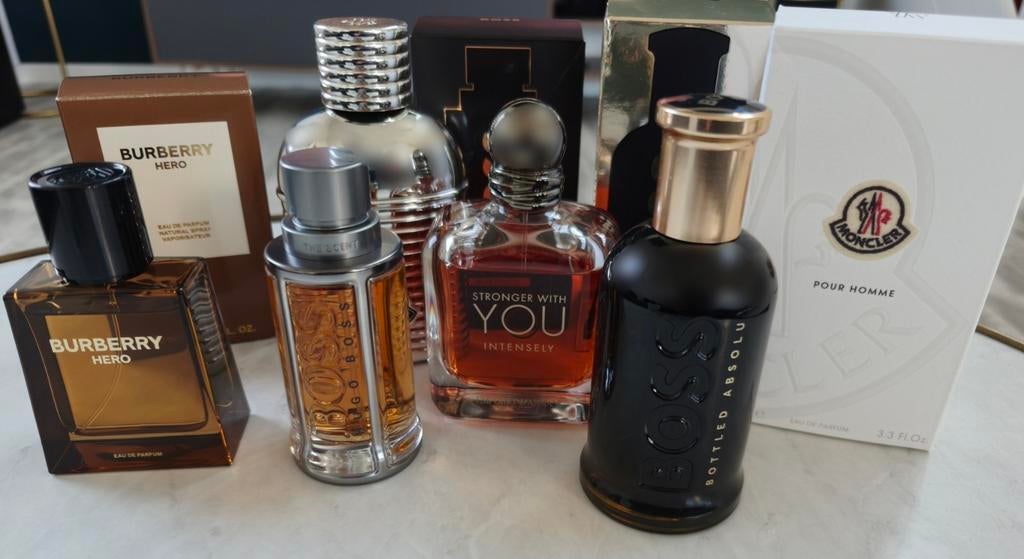 Parfum Collectie: 5 Luxe Herengeuren (Zo Goed Als Vol), Ophalen of Verzenden, Zo goed als nieuw