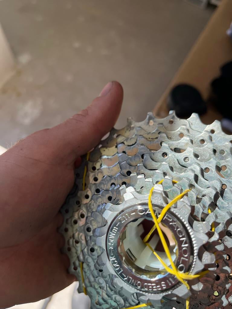 Campagnolo Cetaur 11 speed cassette 11/32, Fietsen en Brommers, Gebruikt, Staal, Ophalen of Verzenden, Derailleur of Ketting