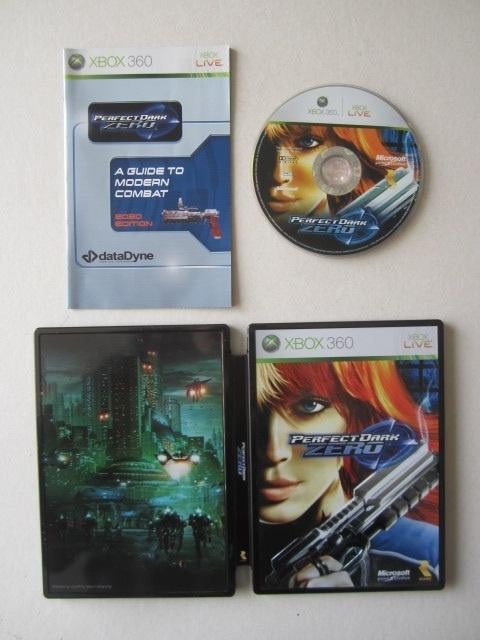 Perfect Dark Zero Xbox 360 (steelbook), Avontuur en Actie, 1 speler, Ophalen of Verzenden, Zo goed als nieuw