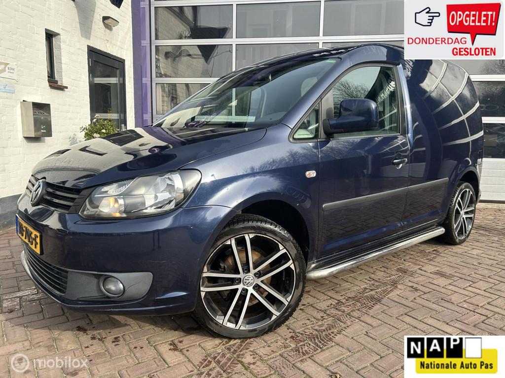 Volkswagen Caddy Bestel 1.6 TDI * AIRCO * TREKHAAK * NAVI *, Auto's, Bestelauto's, Euro 5, Gebruikt, 4 cilinders, Leder en Stof