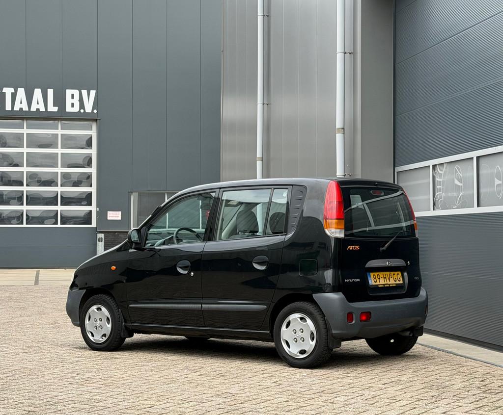 Hyundai Atos Multi 1.0i GLS bj.2001 Autom|Airco|Lage km|Nap., Auto's, Hyundai, Stof, Gebruikt, Atos, Grijs