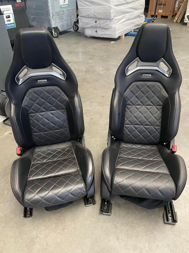 Mercedes AMG Performance kuipstoelen, Auto-onderdelen, Interieur en Bekleding, Ophalen, Gebruikt, Mercedes-Benz