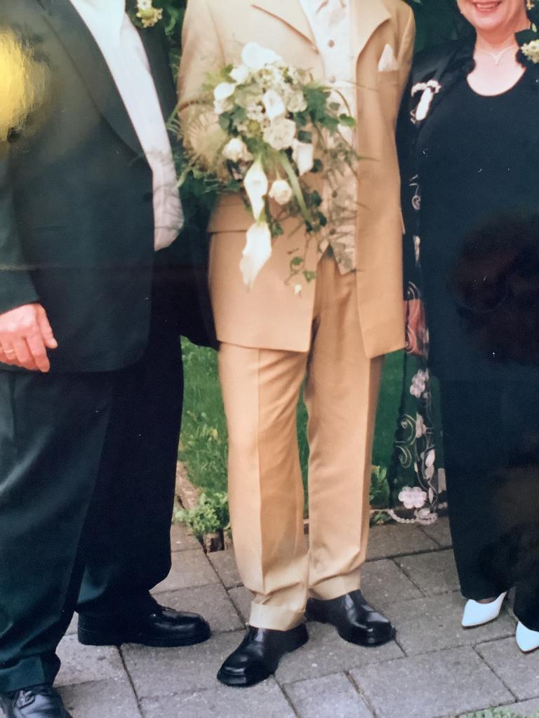 Prachtig trouwpak, Kleding | Heren, Trouwkleding en Trouwaccessoires, Ophalen of Verzenden, Zo goed als nieuw, Overige kleuren