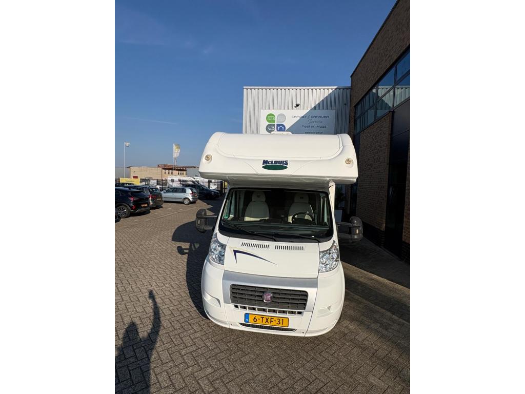McLouis Tandy 637 ENKELE BEDDEN, Caravans en Kamperen, Campers, Alkoof, Ringverwarming, Fiat, 7 tot 8 meter