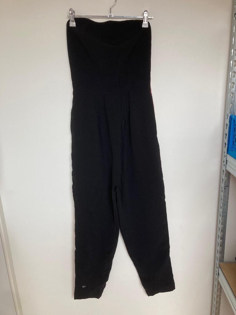 Heartmade Julie Fagerholt jumpsuit zwart glitter kleur mt 34, Kleding | Dames, Jumpsuits, Heartmade, Zwart, Heartmade, Ophalen of Verzenden