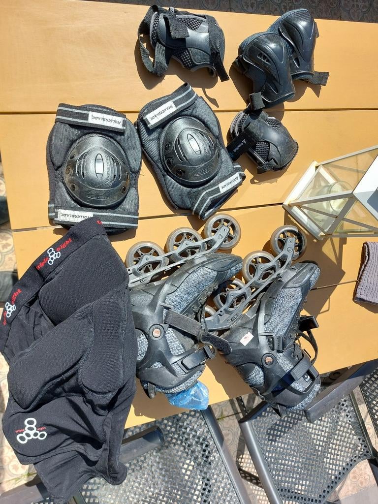 Power slide skates maat 44, Ophalen, Gebruikt, Bescherming, Powerslide