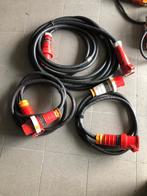 Diverse krachtstroomkabels/overgangen CEE Rood 400V, Ophalen of Verzenden, Apparatuur