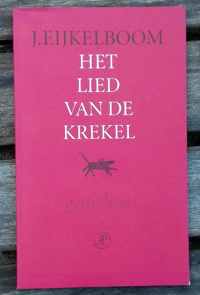 J. Eijkelboom - Het lied van de krekel, Ophalen of Verzenden, Zo goed als nieuw, J. Eijkelboom, Eén auteur