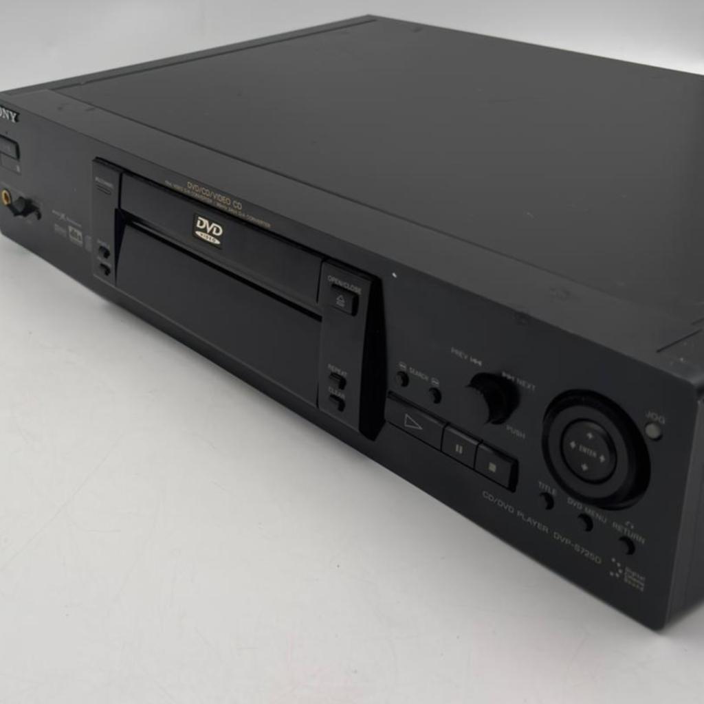 Sony DVP-S725 CD DVD Video CD Speler 24bit converter + AB, Ruilrijk, Zo goed als nieuw, Info@ruilrijk.nl, Neerstraat 60, 6041 KD Roermond
