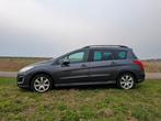 Peugeot 308 1.6 VTI 16V 5-DRS AUT 2011 Grijs, Auto's, Stof, Zwart, 4 cilinders, 715 kg