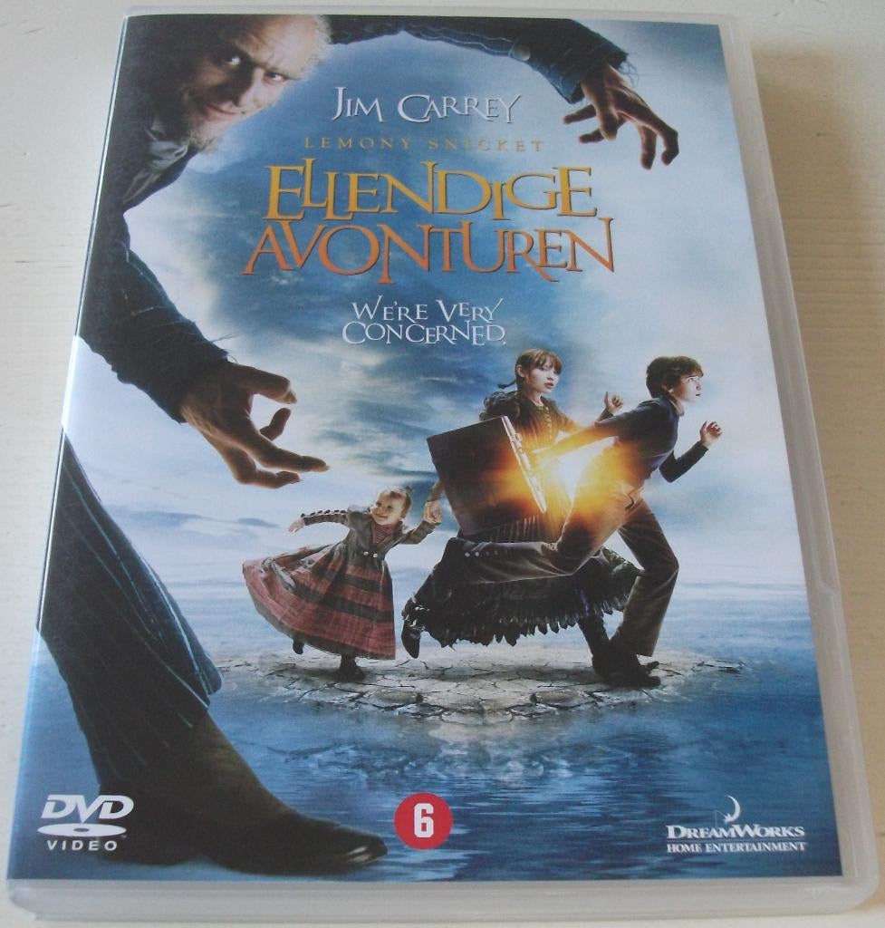 Dvd *** ELLENDIGE AVONTUREN *** Lemony Snicket, Vanaf 6 jaar, Ophalen of Verzenden, Zo goed als nieuw