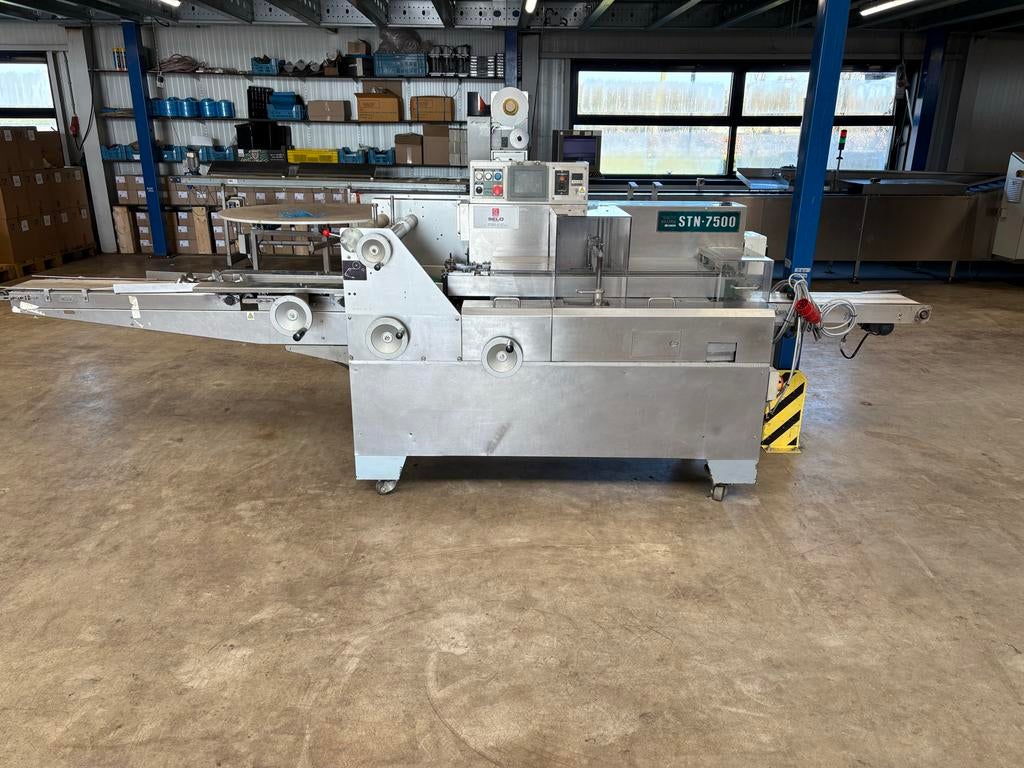 Selo STN-7500 Servo Stretch Wrapper Verpakkingsmachine, Ophalen
