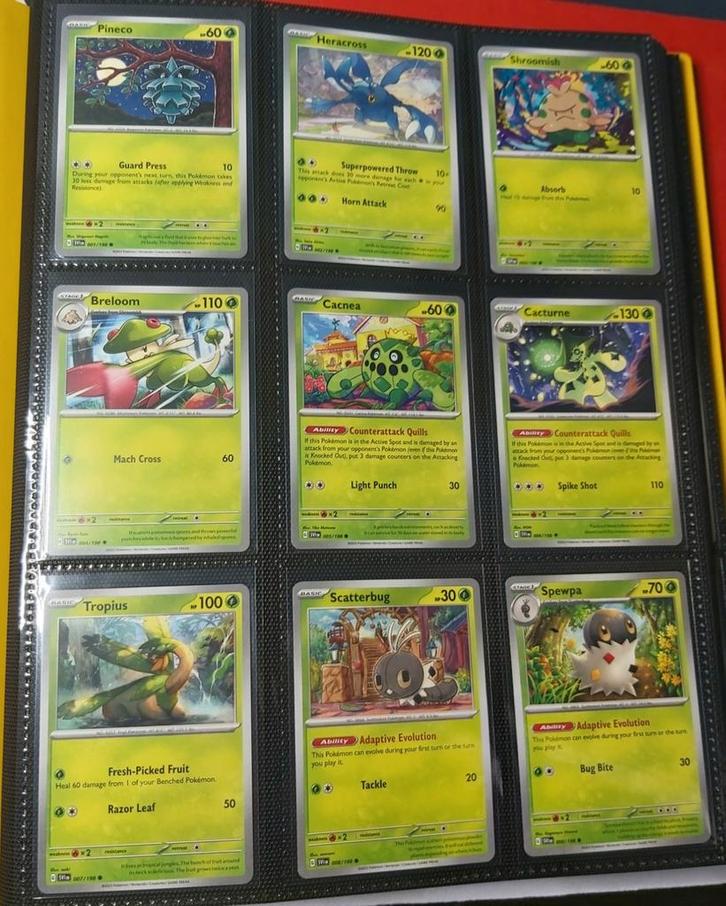 Pokémonkaarten Complete Scarlet& Violet Base Set 2023, Hobby en Vrije tijd, Verzamelkaartspellen | Pokémon, Zo goed als nieuw