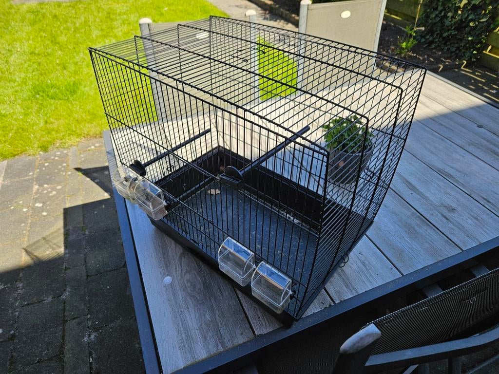 Vogelkooi, Ophalen, Zo goed als nieuw, Metaal, Vogelkooi