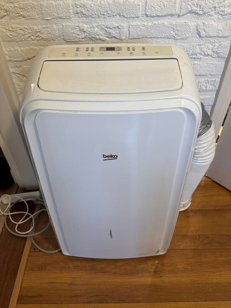 Beko Mobiele Airco - Krachtige Koeling voor Elke Ruimte, Witgoed en Apparatuur, Ophalen, Gebruikt, Minder dan 60 m³, Timer