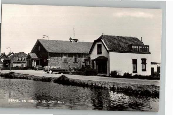 Berkel en Rodenrijs geref kerk, Verzamelen, Ansichtkaarten | Nederland, Ongelopen, Zuid-Holland, 1960 tot 1980, Verzenden