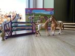 Schleich Horse Club Paardenset met hindernis en paarden, Ophalen of Verzenden, Gebruikt, Meisje