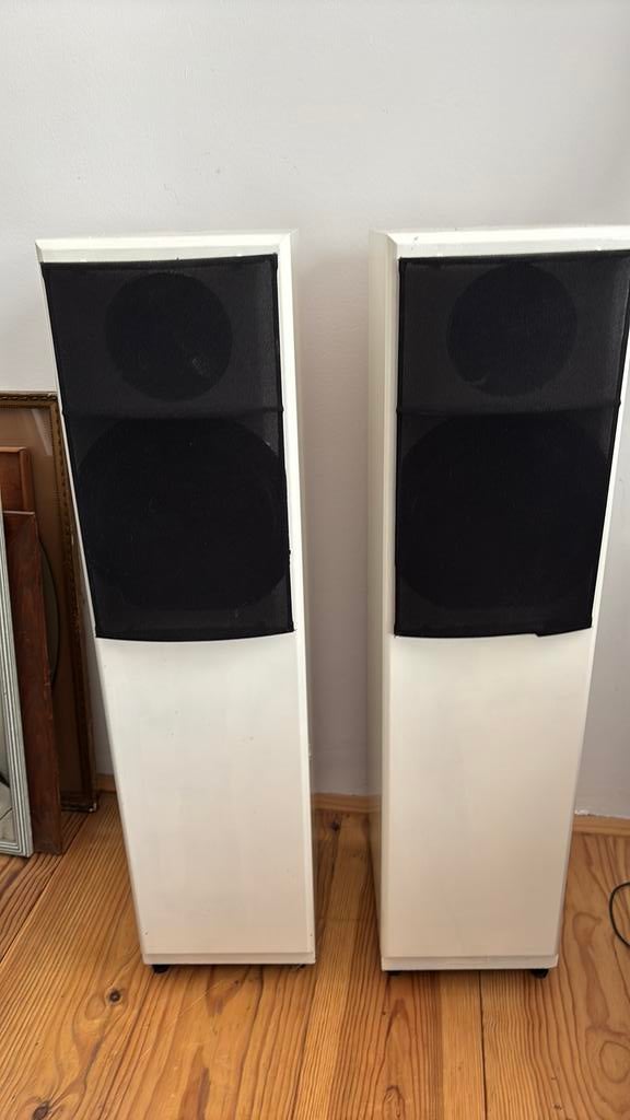 2 luidspreker Rega Jura., Gebruikt, 60 tot 120 watt, Front, Rear of Stereo speakers, Ophalen