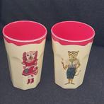 RICE melamine bekers met dierenprint (set van 2), Ophalen of Verzenden, Nieuw