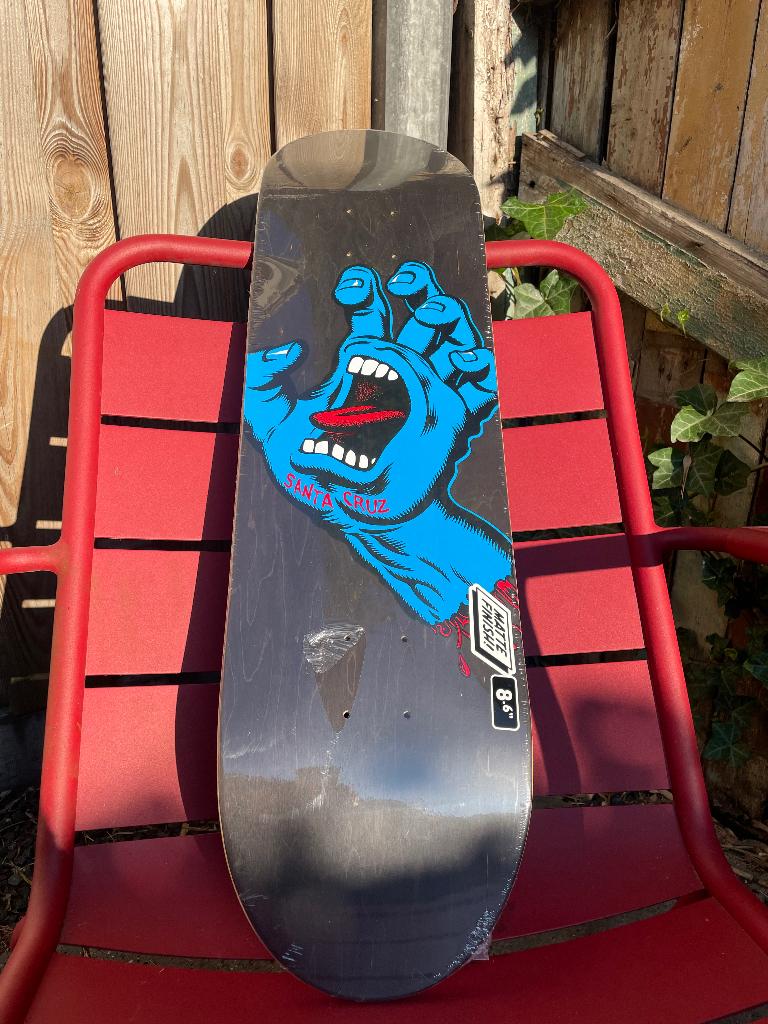 Santa cruz deck 8’6, Sport en Fitness, Skateboarden, Ophalen, Nieuw