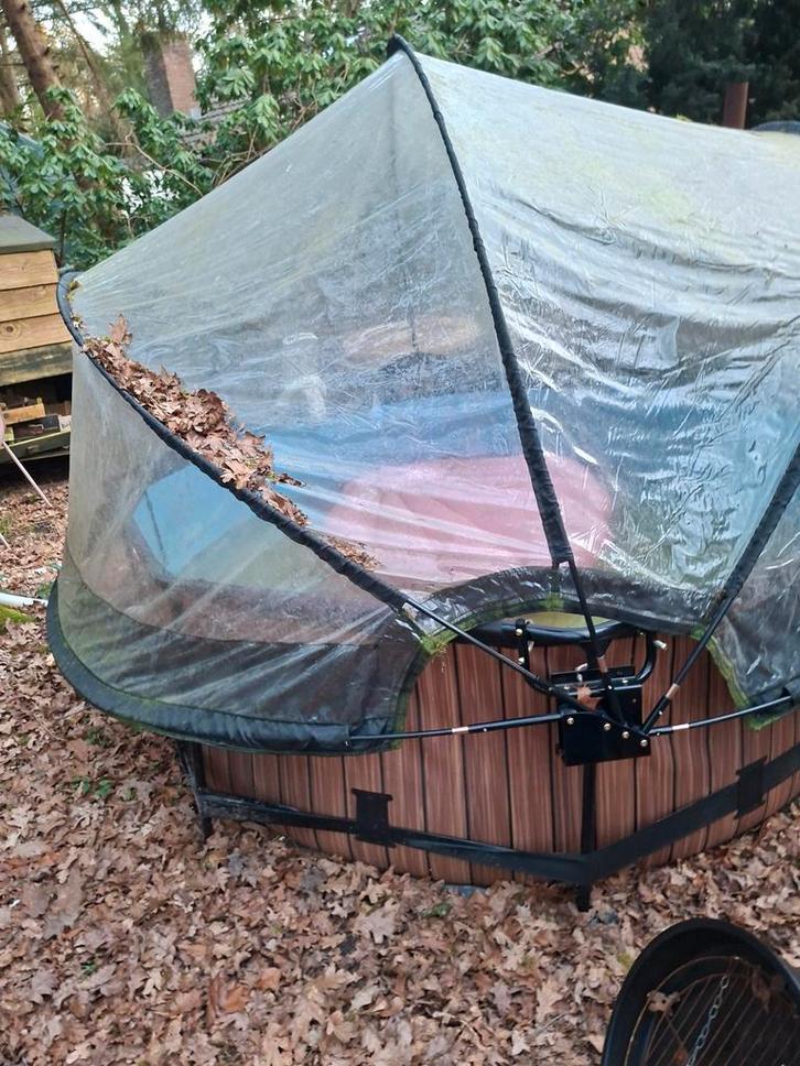 Exit Zwembad met Overkapping - Gebruikt, Tuin en Terras, Bubbelbaden en Hottubs, Gebruikt, Vast, Afdekzeil, Ophalen of Verzenden