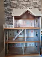 Houten poppenhuis, Ophalen, Minder dan 75 cm, Kooi, Minder dan 60 cm