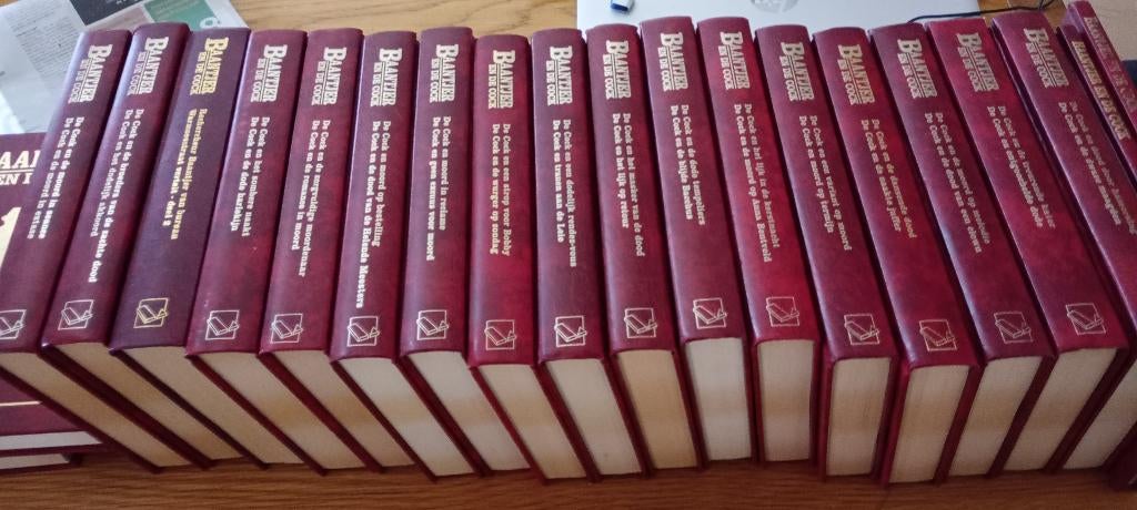 Baantjer collectie grote letter, Ophalen of Verzenden, Zo goed als nieuw, A.C. Baantjer