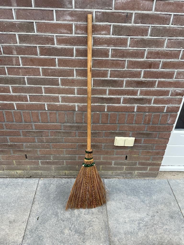 D965 Berkenbezem Rijsbezem Heksenbezem Bezem Veger, Tuin en Terras, Hand-tuingereedschap, Ophalen, Gebruikt, Bezem