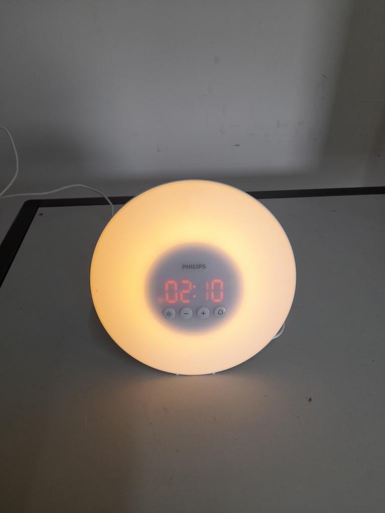 Philips wake up light HF3500, Witgoed en Apparatuur, Wekkers, Ophalen of Verzenden, Gebruikt, Digitaal