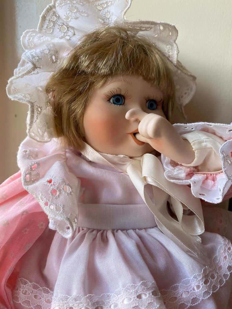 Vintage pop Goldina porselein, Verzenden, Gebruikt, Pop