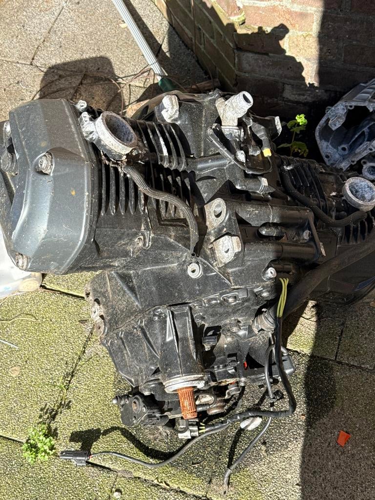 Motorblok voor onderdelen bmw gs 1200 lc 2016 zwart kleur, Ophalen of Verzenden, Gebruikt