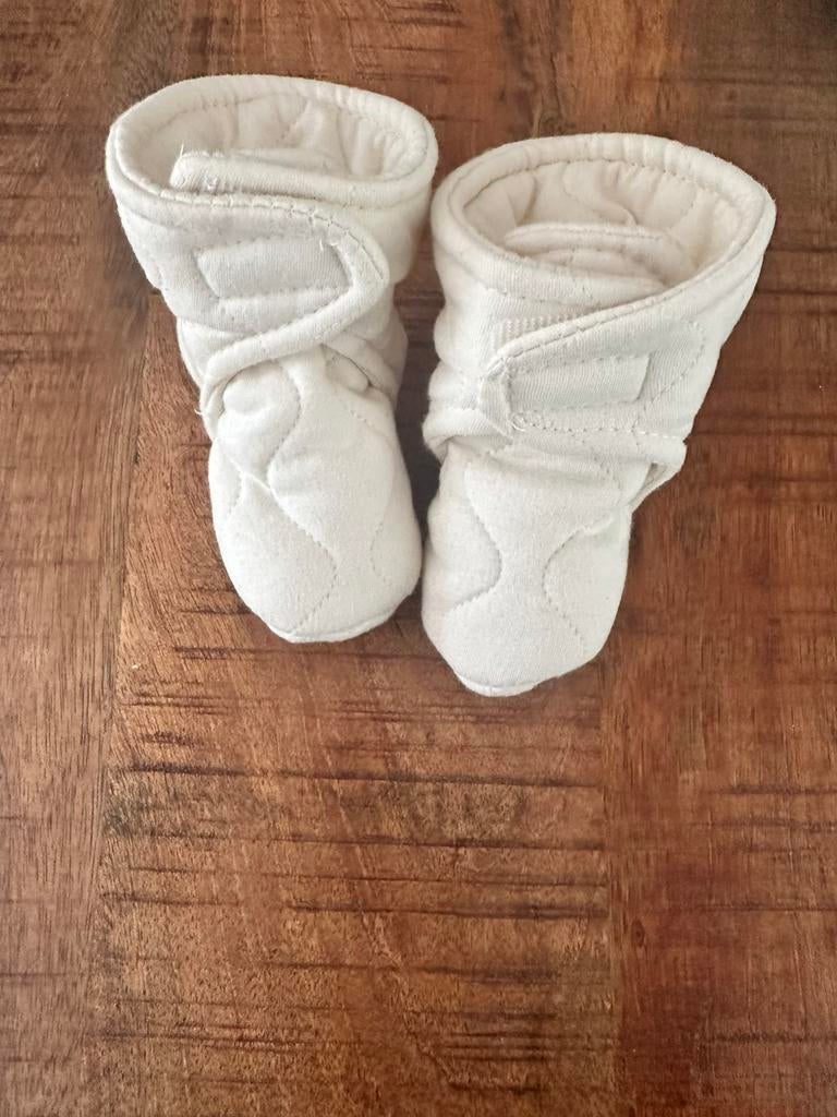 Baby jersey slofjes, Slofjes, Meisje, Ophalen of Verzenden, Zo goed als nieuw