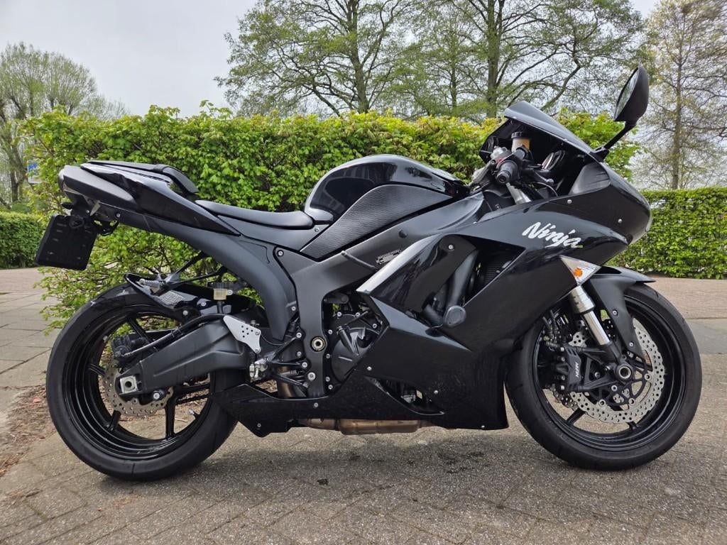 Kawasaki ZX-6R Ninja 2007 | 24.249 km | Topstaat, Motoren, Motoren | Kawasaki, Sportuitlaat, Occasion, 4 cilinders, Motorrijbewijs A