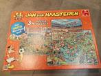 Jan van Haasteren 3x puzzel + poster VOETBAL 2 zakken dicht, Ophalen of Verzenden, 500 t/m 1500 stukjes, Zo goed als nieuw, Legpuzzel