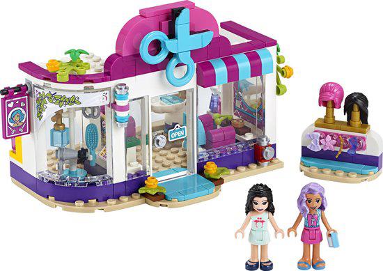 41391 lego friends Heartlake kapsalon kapper + gratis 41114, Ophalen of Verzenden, Zo goed als nieuw