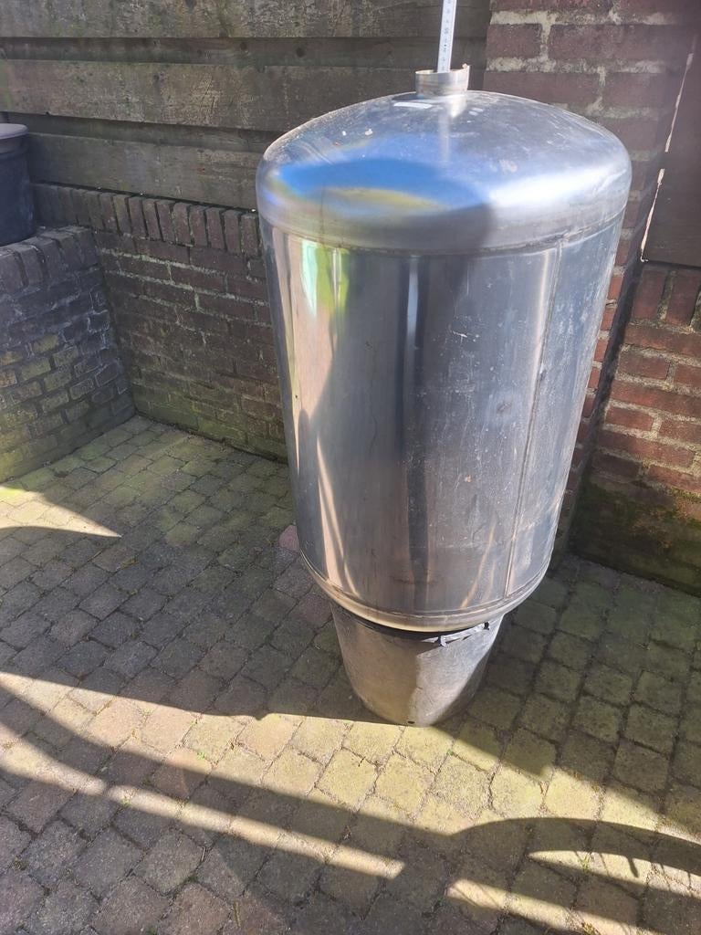 Vat van ijzer bieden, 100 liter of meer, Ophalen of Verzenden, Boiler, Minder dan 3 jaar oud