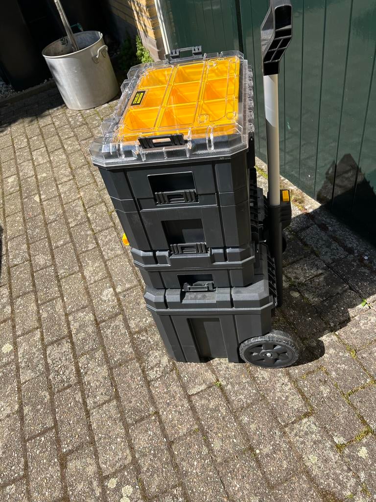 Stanley Fatmax Pro-stark Gereedschap-trolley 4 Kisten, Ophalen of Verzenden, Zo goed als nieuw