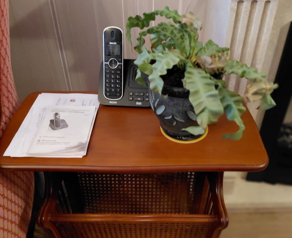 Mooie vintage kranten/ tijdschriftenbak., Ophalen