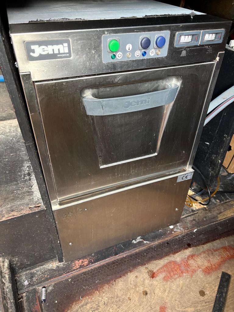 Jemi Glazenspoelmachine - Compact en Efficiënt, Zakelijke goederen, Horeca | Keukenapparatuur, Ophalen, Gebruikt, Reinigen