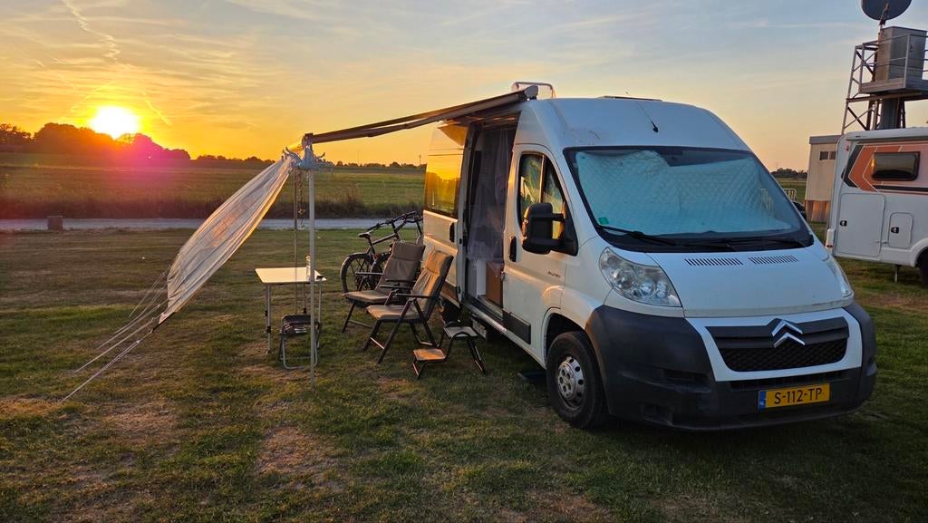 Citroën Jumper L2H2 2009 2.2L HDi 100pk camperbus 172.422 km, Overige merken, Buscamper of Camperbus, Tot en met 2, Particulier